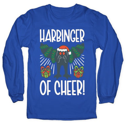 Harbinger of Cheer Mothman Parody Longsleeve Tee