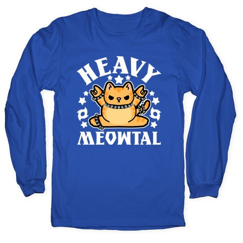 Heavy Meowtal Longsleeve Tee