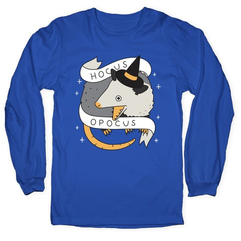 Hocus Opocus Opossum Longsleeve Tee