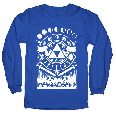 Hyrule Occult Symbols Longsleeve Tee
