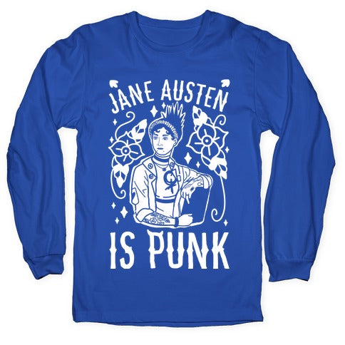 Jane Austen Is Punk Longsleeve Tee