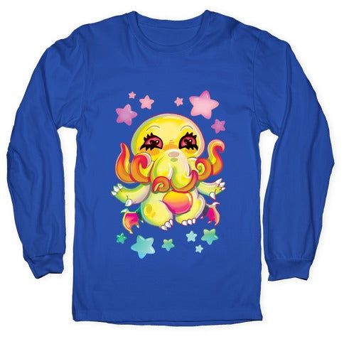 Kawaii Cthulhu Longsleeve Tee