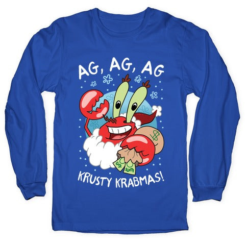Krusty Krabmas!  Longsleeve Tee