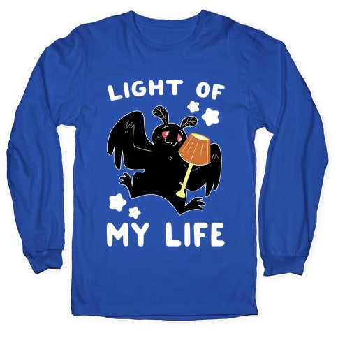 Light of my Life - Mothman and Lamp Longsleeve Tee