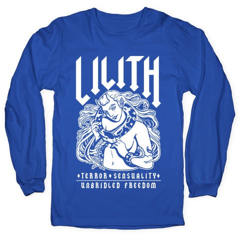 Lilith Terror Sensuality Unbridled Freedom Longsleeve Tee