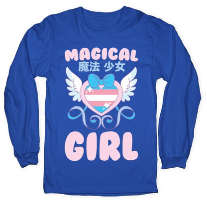 Magical Girl - Trans Pride Longsleeve Tee