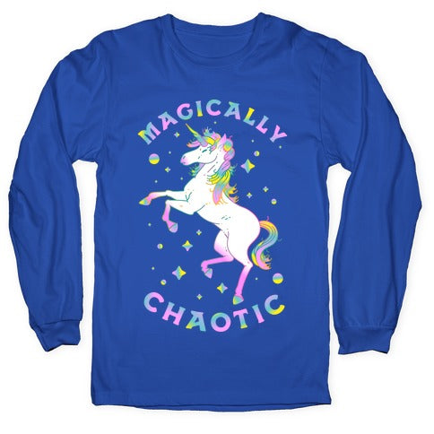 Magically Chaotic Unicorn Longsleeve Tee