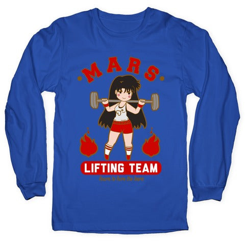 Mars Lifting Team Parody Longsleeve Tee