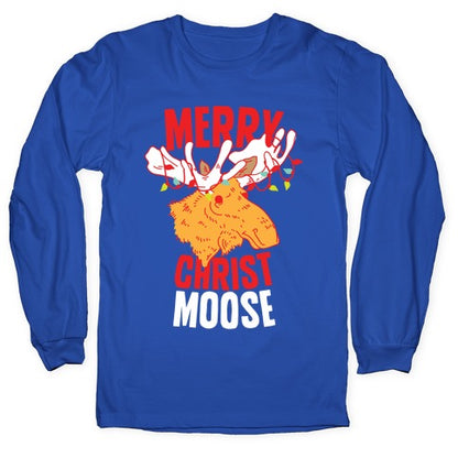 Merry Christ-Moose Longsleeve Tee