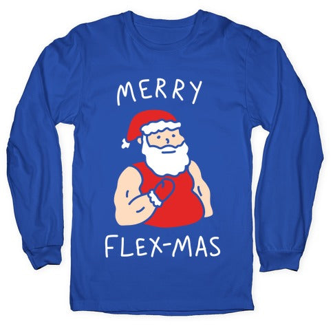 Merry Flex-mas Longsleeve Tee