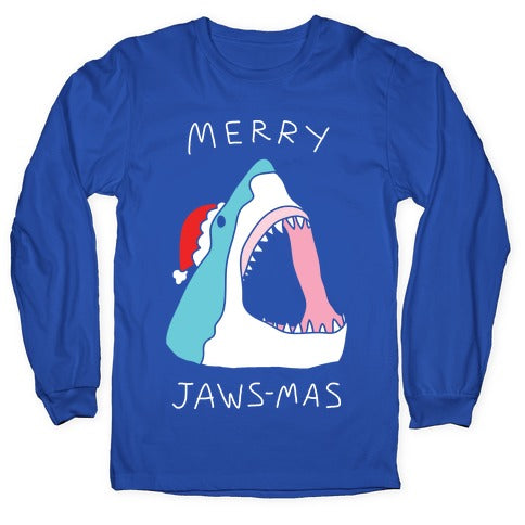 Merry Jaws-mas Christmas Longsleeve Tee
