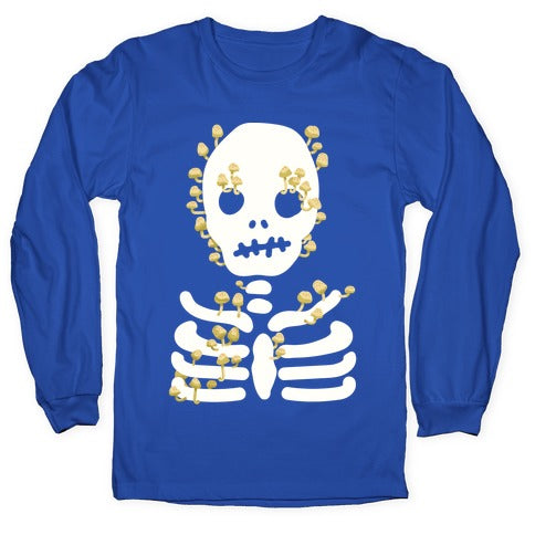 Mushroom Skeleton Longsleeve Tee