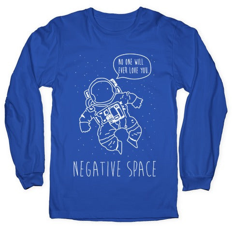 NEgative Space Longsleeve Tee