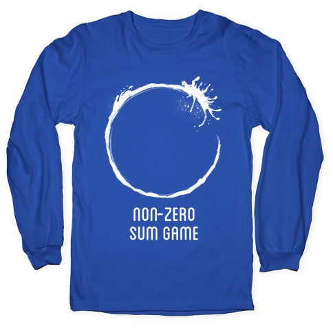 Non-Zero Sum Game Longsleeve Tee