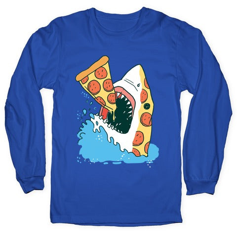 Pizza Shark Longsleeve Tee