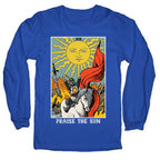 Praise The Sun Tarot Card Longsleeve Tee