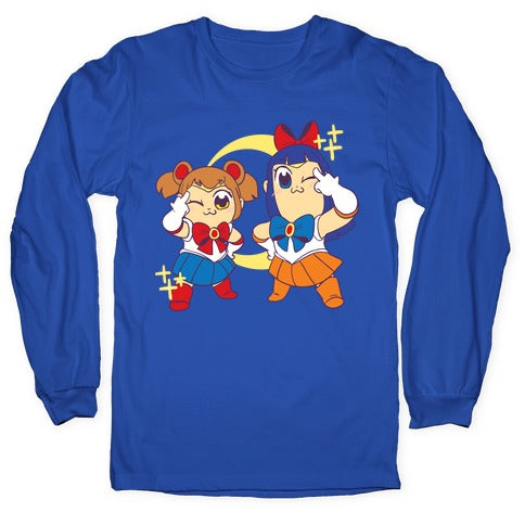 Pretty Sailor Pop Team Epic  Longsleeve Tee