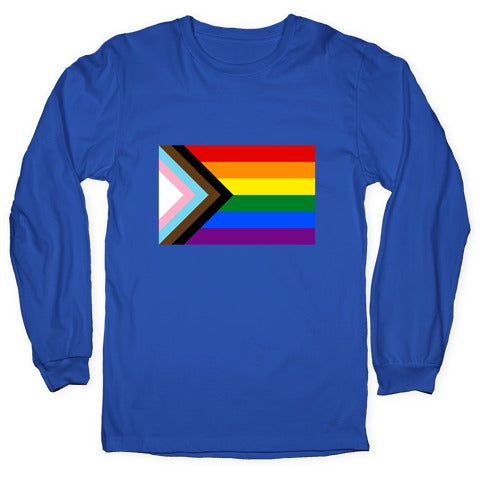 Progress Pride Flag Longsleeve Tee