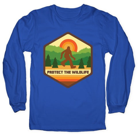 Protect The Wildlife (Bigfoot) Longsleeve Tee