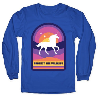 Protect The Wildlife (Unicorn) Longsleeve Tee