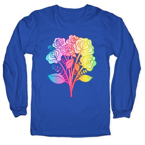 Rainbow Vulva Bouquet Longsleeve Tee