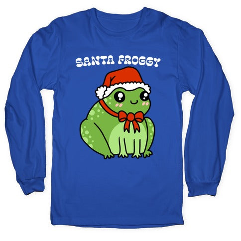 Santa Froggy Longsleeve Tee