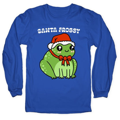 Santa Froggy Longsleeve Tee