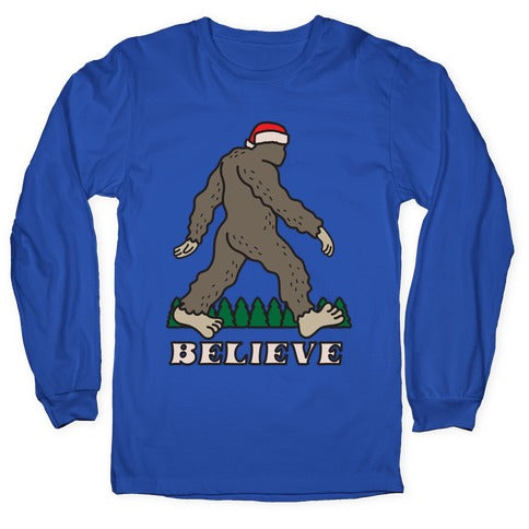 Santa Sasquatch Longsleeve Tee