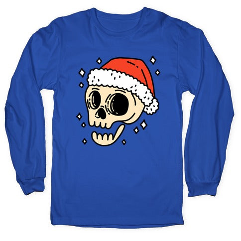 Santa Skull Longsleeve Tee