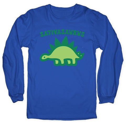 Sativasaurus Dinosaur Longsleeve Tee