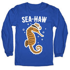 Sea Haw Seahorse Cowboy Longsleeve Tee