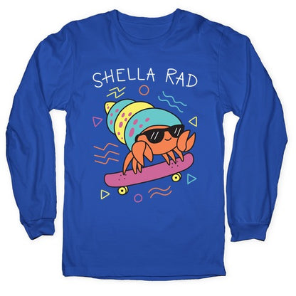 Shella Rad Crab Longsleeve Tee