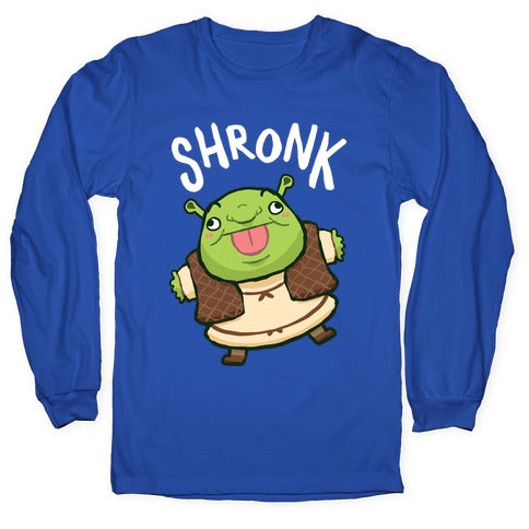 Shronk Derpy Shrek Longsleeve Tee