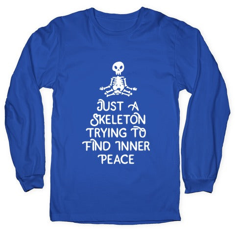 Skeleton Peace Longsleeve Tee