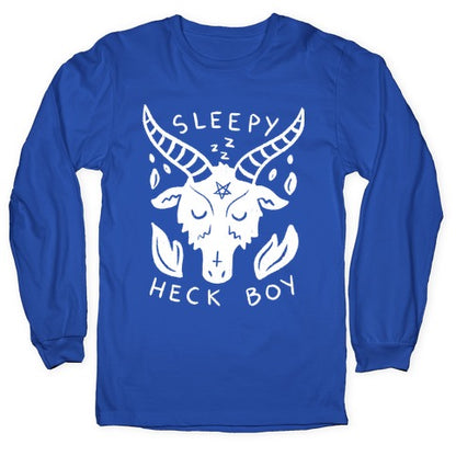 Sleepy Heck Boy Satan Longsleeve Tee