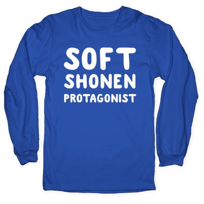 Soft Shonen Protagonist  Longsleeve Tee