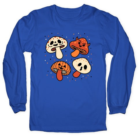 Spooky Mushrooms Longsleeve Tee