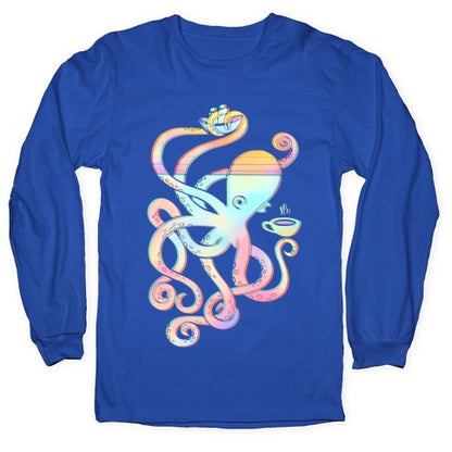 Tea Shanty Kraken Longsleeve Tee