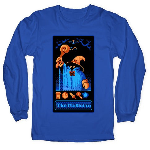 The Black Mage Magician Tarot Longsleeve Tee