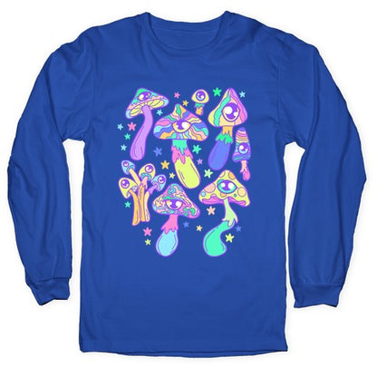 The Mushrooms Have Eyes Longsleeve Tee