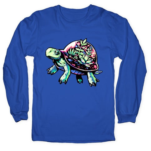 Turtle Succulent Terrarium Longsleeve Tee