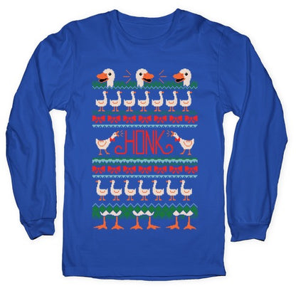 Ugly Goose Sweater Longsleeve Tee