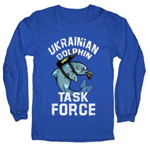 Ukrainian Dolphin Task Force Longsleeve Tee