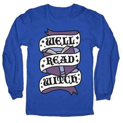 Well Read Witch Longsleeve Tee