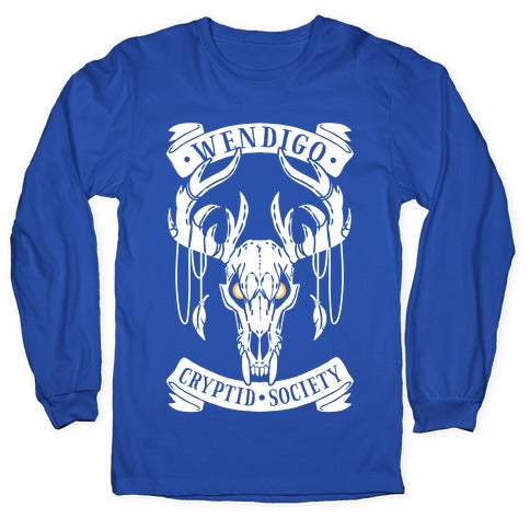 Wendigo Cryptid Society Longsleeve Tee