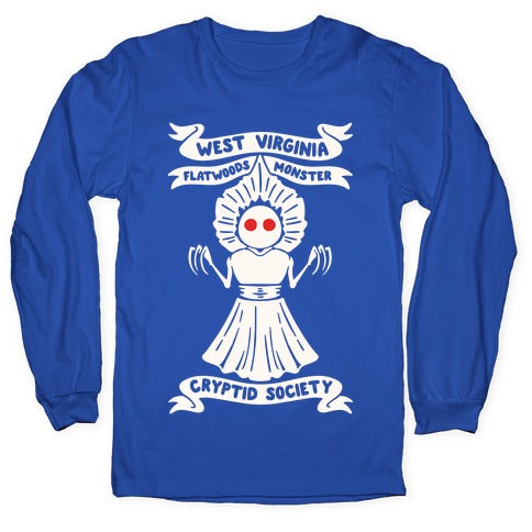West Virginia Flatwoods Monster Cryptid Society Longsleeve Tee