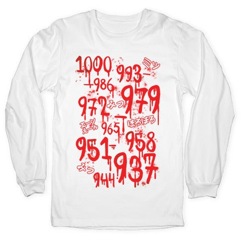 1000 Minus 7 Longsleeve Tee