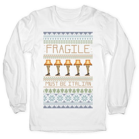 A Major Award Ugly Sweater Longsleeve Tee