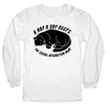 A Nap A Day Keeps The Social Interaction Away Longsleeve Tee