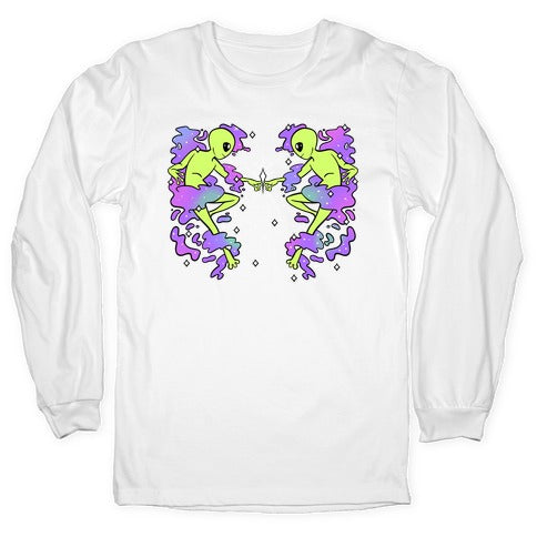 Aliens Among The Stars Longsleeve Tee